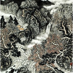 Chinese Landscape Painting - CNAG008168