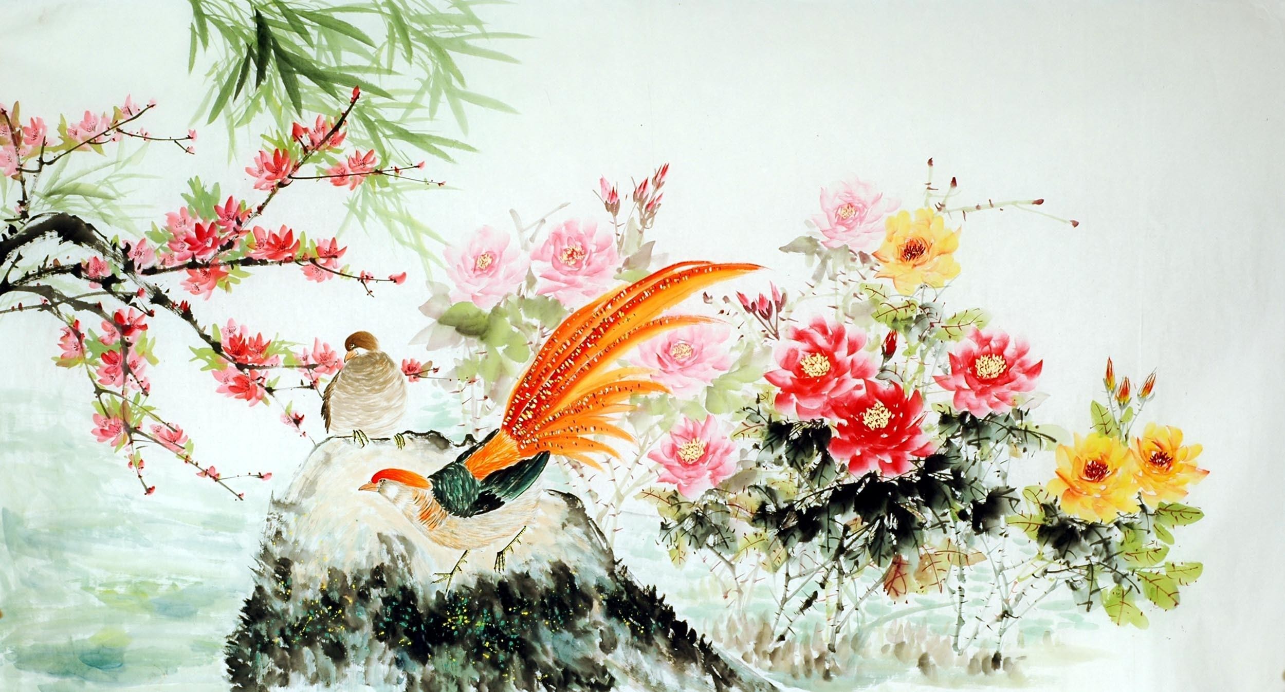 Chinese Chicken Painting - CNAG008175