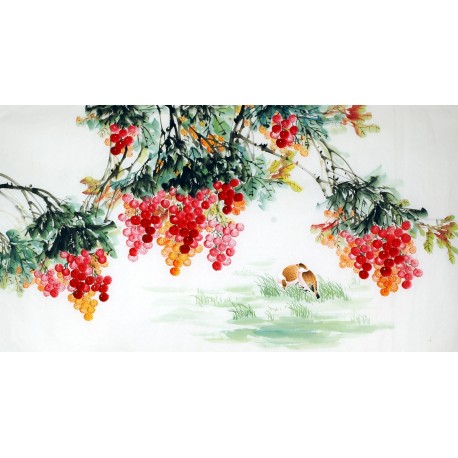 Chinese Flowers&Trees Painting - CNAG008176
