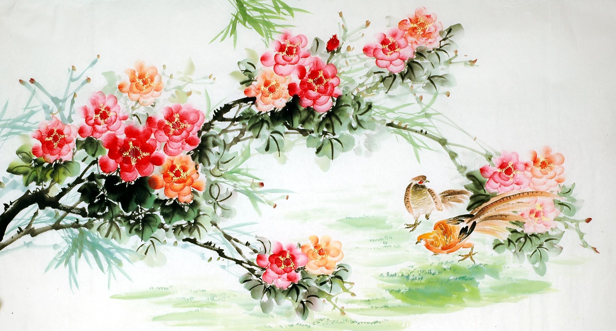 Chinese Chicken Painting - CNAG008179