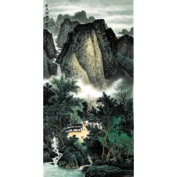 Chinese Landscape Painting - CNAG008182