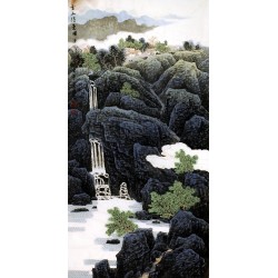 Chinese Landscape Painting - CNAG008183