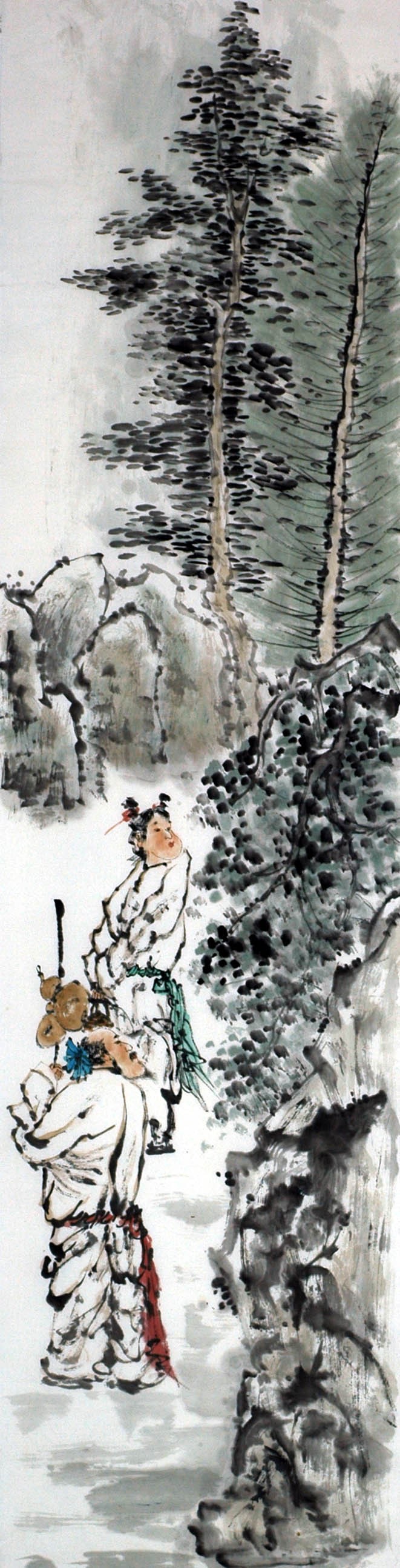 Chinese Figure Painting - CNAG008185