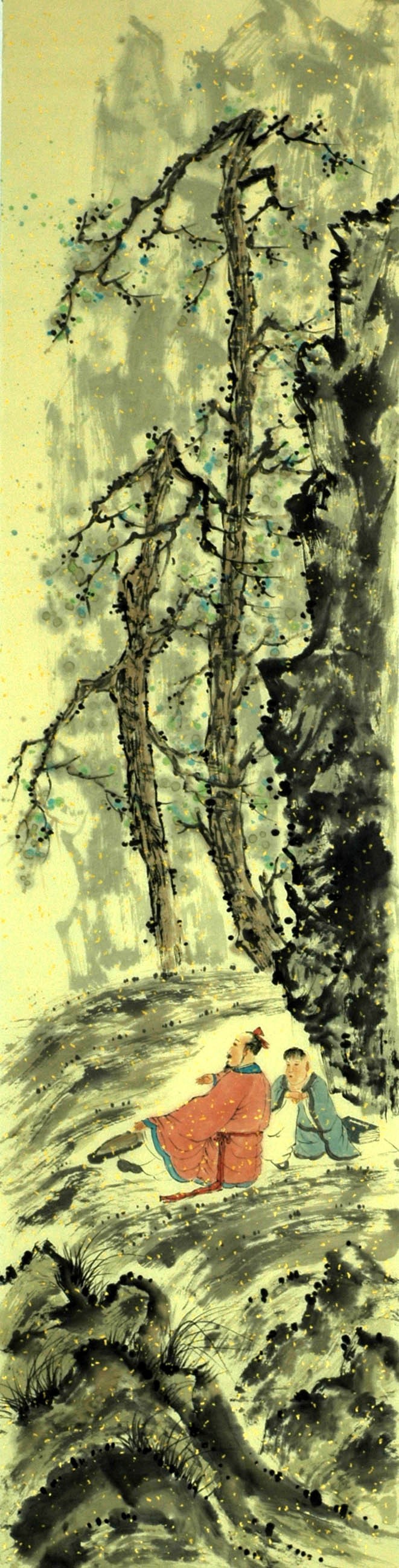 Chinese Figure Painting - CNAG008189