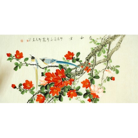 Chinese Flowers&Trees Painting - CNAG008194