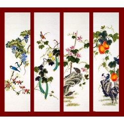 Chinese Flowers&Trees Painting - CNAG008195