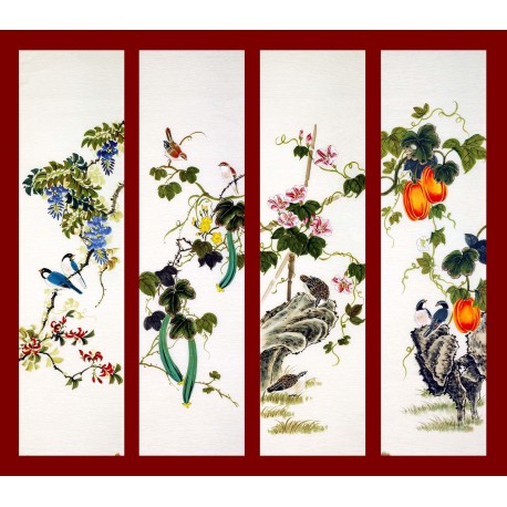 Chinese Flowers&Trees Painting - CNAG008195