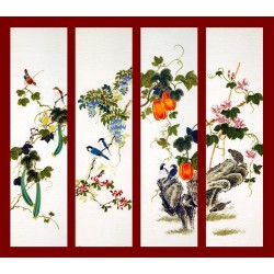 Chinese Flowers&Trees Painting - CNAG008196