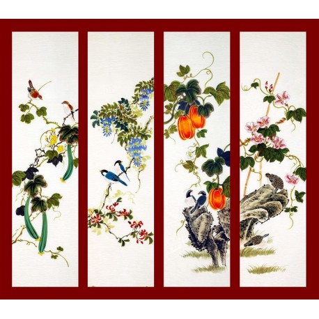 Chinese Flowers&Trees Painting - CNAG008196