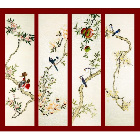 Chinese Flowers&Trees Painting - CNAG008197