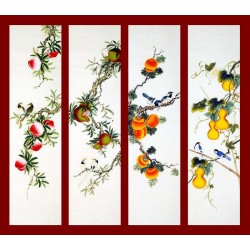 Chinese Flowers&Trees Painting - CNAG008201