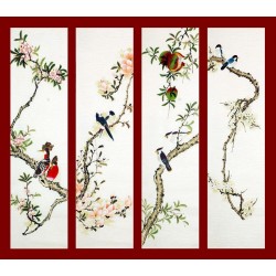 Chinese Flowers&Trees Painting - CNAG008204