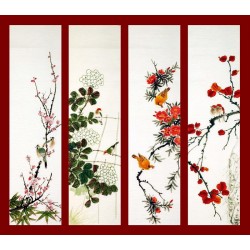 Chinese Flowers&Trees Painting - CNAG008206