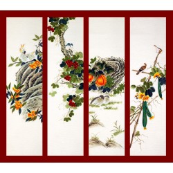 Chinese Flowers&Trees Painting - CNAG008207