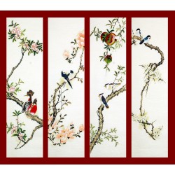 Chinese Flowers&Trees Painting - CNAG008211