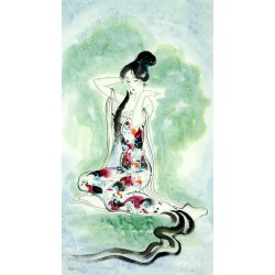 Chinese Figure Painting - CNAG008213