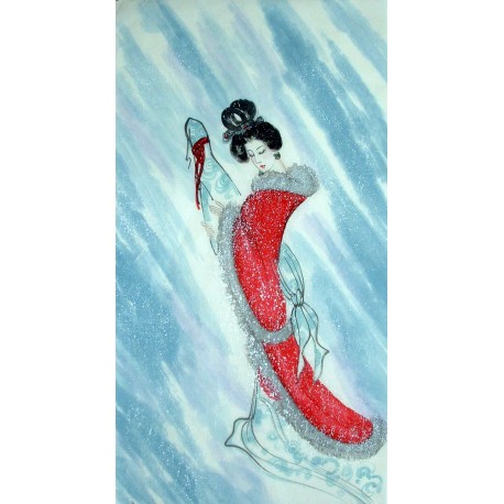 Chinese Figure Painting - CNAG008215