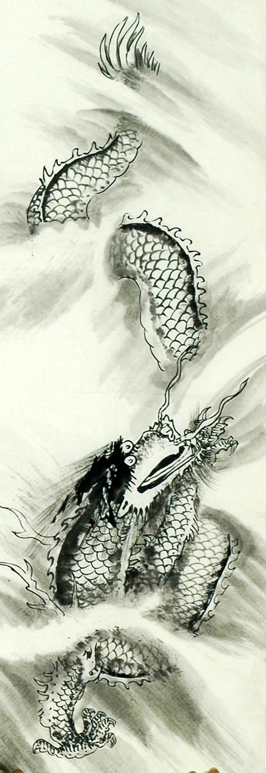 Chinese Dragon Painting - CNAG008222