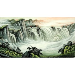 Chinese Landscape Painting - CNAG008228