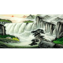 Chinese Landscape Painting - CNAG008229