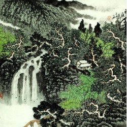 Chinese Landscape Painting - CNAG008235