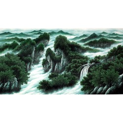 Chinese Landscape Painting - CNAG008238