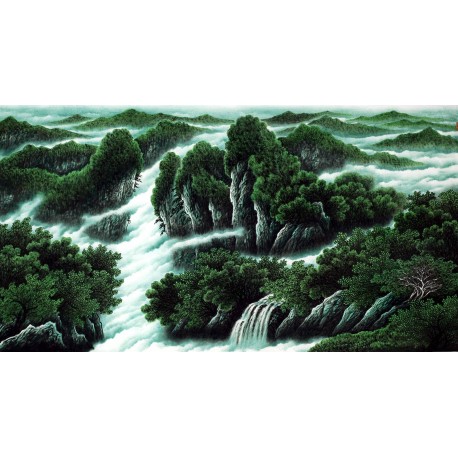 Chinese Landscape Painting - CNAG008240