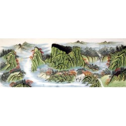 Chinese Landscape Painting - CNAG008241