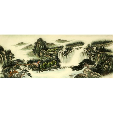 Chinese Landscape Painting - CNAG008246