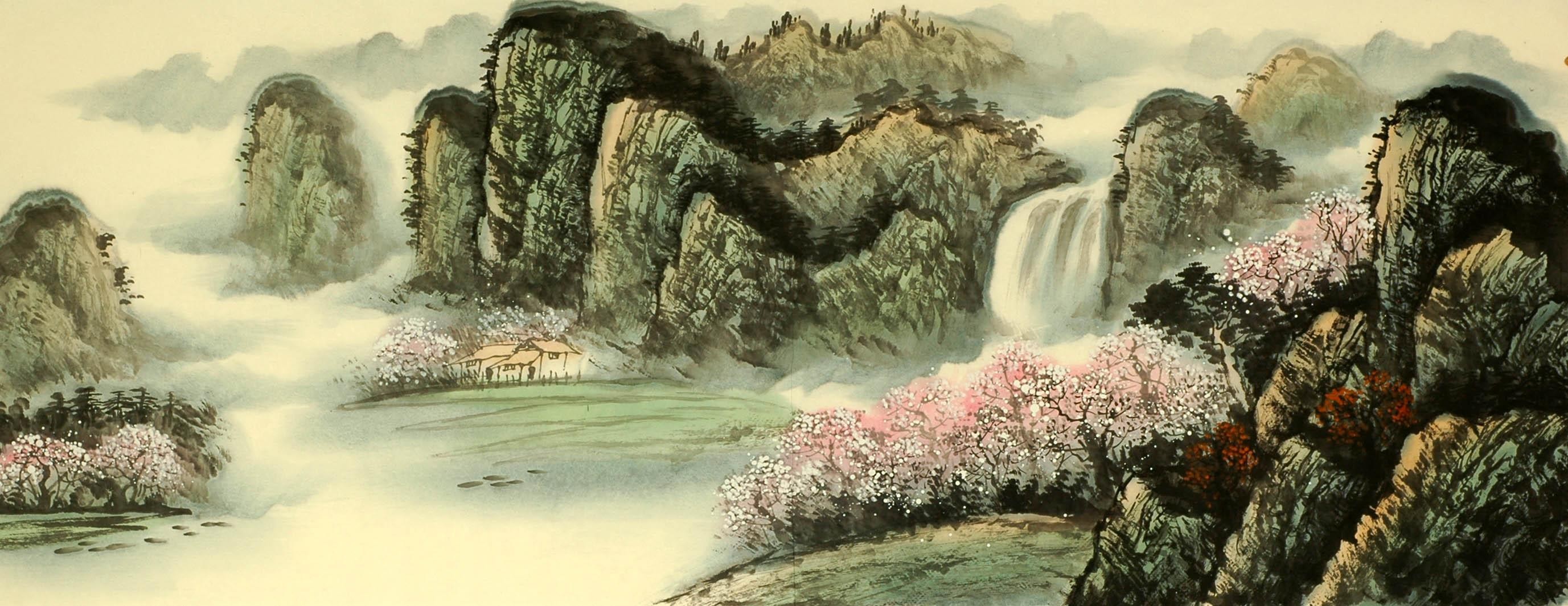 Chinese Landscape Painting - CNAG008248