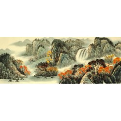 Chinese Landscape Painting - CNAG008249
