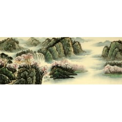 Chinese Landscape Painting - CNAG008251