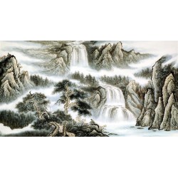 Chinese Landscape Painting - CNAG008254