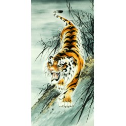 Chinese Tiger Painting - CNAG008255
