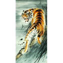 Chinese Tiger Painting - CNAG008256