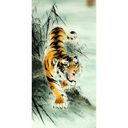 Chinese Tiger Painting - CNAG008257