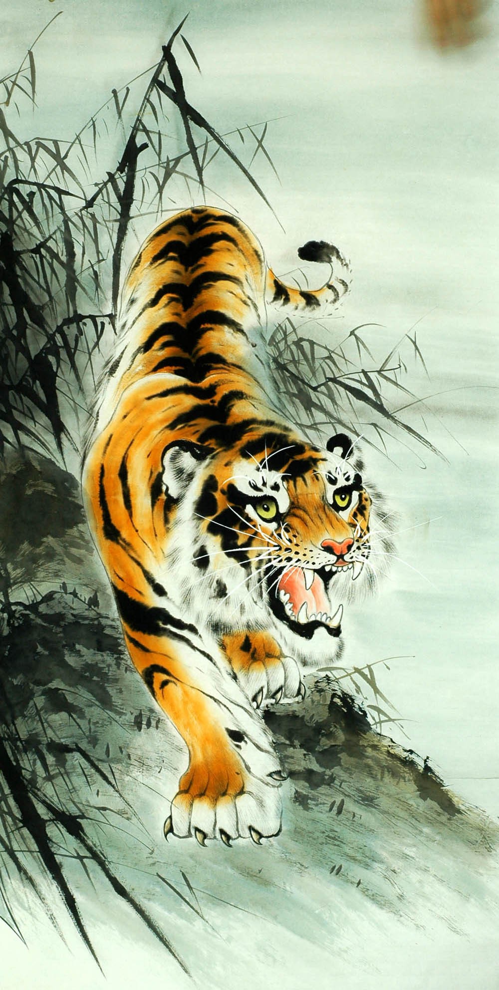 Chinese Tiger Painting - CNAG008257