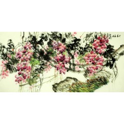 Chinese Grapes Painting - CNAG008262