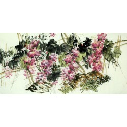 Chinese Grapes Painting - CNAG008266