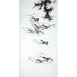 Chinese Shrimp Painting - CNAG008274
