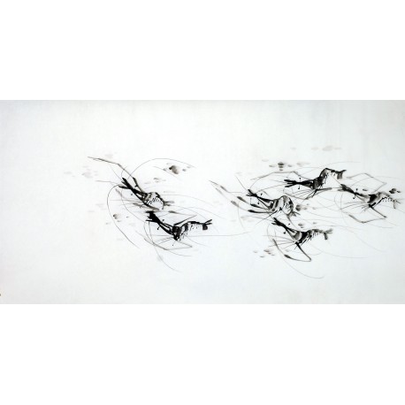 Chinese Shrimp Painting - CNAG008275