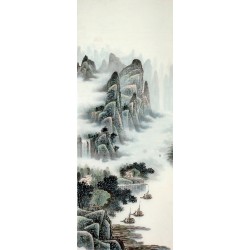Chinese Landscape Painting - CNAG008283