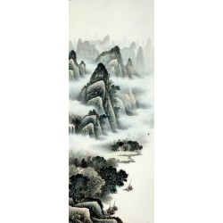 Chinese Landscape Painting - CNAG008284