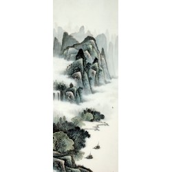 Chinese Landscape Painting - CNAG008285