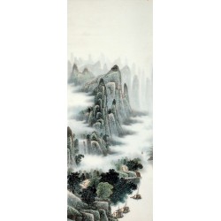 Chinese Landscape Painting - CNAG008287