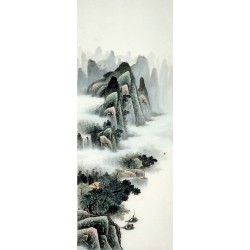 Chinese Landscape Painting - CNAG008289