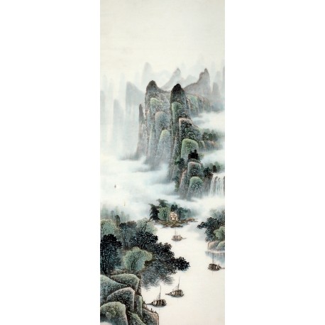 Chinese Landscape Painting - CNAG008290