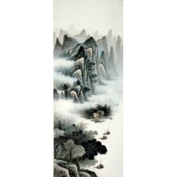 Chinese Landscape Painting - CNAG008291
