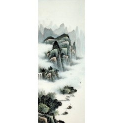 Chinese Landscape Painting - CNAG008292