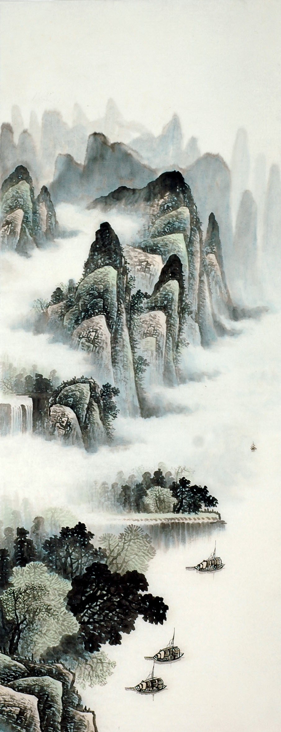 Chinese Landscape Painting - CNAG008294